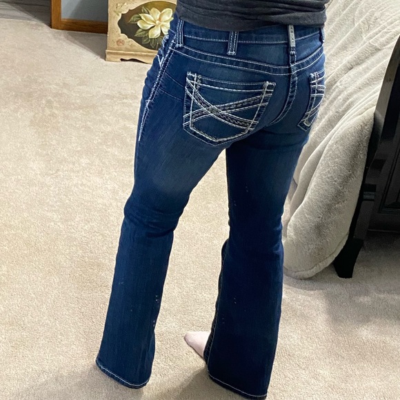 Ariat R.E.A.L Entwined Mid-Rise Bootcut Jeans - Picture 5 of 15